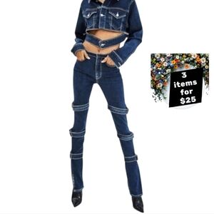 Cotton Citizen Dark Blue Skinny Cotton Jeans Sz 25